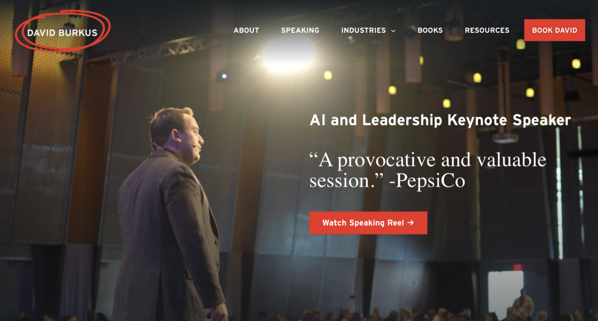 AI And Leadership Keynote Speaker - Dr. David Burkus